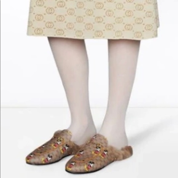 Limited Edition Disney x Gucci Princetown Sz41 - Picture 3 of 11